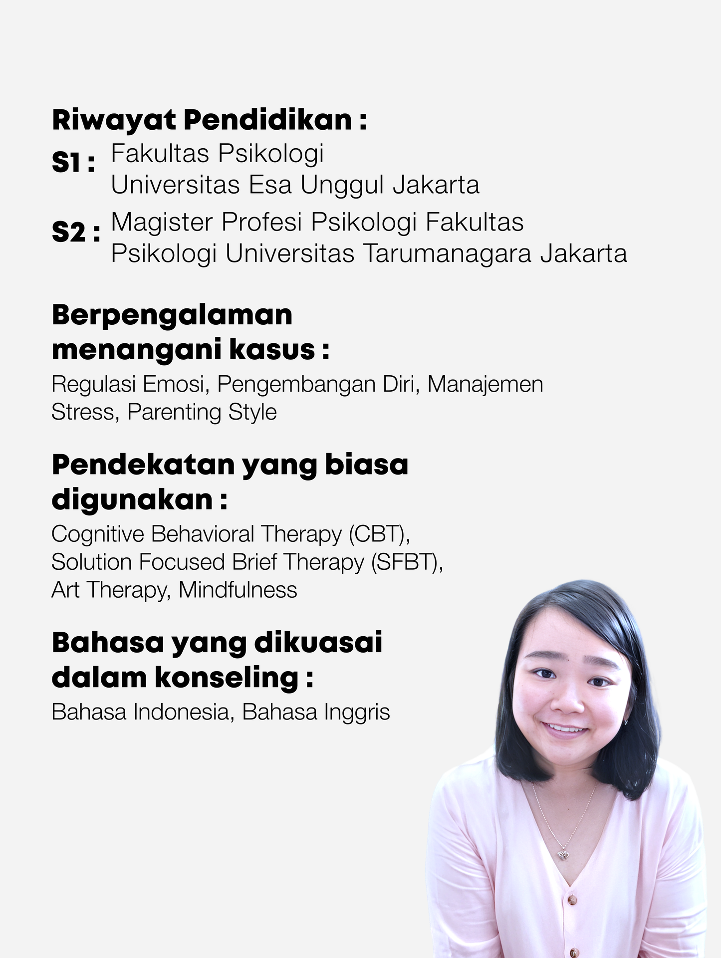 Ivon Hartato, M. Psi., Psikolog